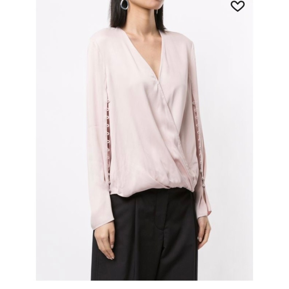Phillip Lim Light Pink Blouse - size 6 - will steam before ship!